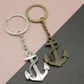 Metal Anchor Keychain Bag Charm (3465) view 1