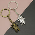 Metal Minimalist Cicada Keychain Bag Charm view 1