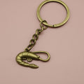 Zinc Alloy Shrimp Keychain Bag Charm Fashion Accessory view 6
