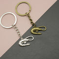 Zinc Alloy Shrimp Keychain Bag Charm Fashion Accessory view 1
