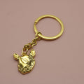 Zinc Alloy Rhino Keychain for Bag Charm Gift view 6