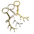 Metal Deer Antler Keychain Bag Charm view 5