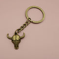 Zinc Alloy Bull Head Keychain Gift view 6