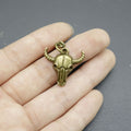 Zinc Alloy Bull Head Keychain Gift view 3