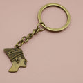 Metal Pharaoh Keychain Key Ring Bag Charm Gift view 6