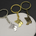 Metal Pharaoh Keychain Key Ring Bag Charm Gift view 3