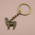 Zinc Alloy Simple Alpaca Keychain Bag Charm Key Ring view 6