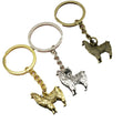 Zinc Alloy Simple Alpaca Keychain Bag Charm Key Ring view 5
