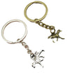 Zinc Alloy Minimalist Dog Keychain For Pet Lover Gift view 5
