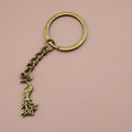 Metal Peacock Keychain Bag Charm view 6