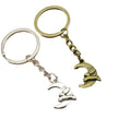 Alloy Rabbit Moon Keychain Bag Charm view 5