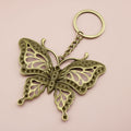Metal Simple Butterfly Keychain For Bag Charm Gift view 6