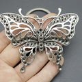 Metal Simple Butterfly Keychain For Bag Charm Gift view 4