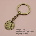Zinc Alloy Cute Bear Keychain Bag Charm Gift view 2