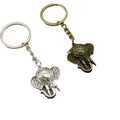 Zinc Alloy Simple Elephant Keychain Animal Gift Key Ring view 5