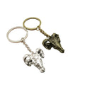 Zinc Alloy Ram Head Keychain For Bag Charm Gift view 5
