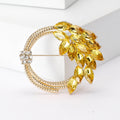 Alloy Wheat Ear Brooch Pin For Suits And Dresses view 2