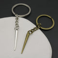Zinc Alloy Long Spike Cone Keychain Key Ring Gift view 4