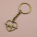 Metal Dragonfly Pendant Keychain For Bag Charm Gift view 6