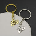 Metal I Love Golf Keychain Bag Charm Gift for Men view 3