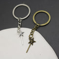 Zinc Alloy Fairy Wand Magic Wand Keychain Bag Charm Gift view 3