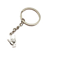 Zinc Alloy I Love You Hand Sign Keychain Bag Charm Gift view 5