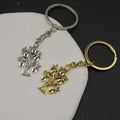 Metal Dollar Tree Keychain For Money Luck Gift view 3