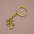 Metal Dollar Tree Keychain For Money Luck Gift view 6