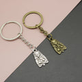 Metal Pharaoh Keychain Bag Charm Gift view 1
