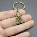 Metal Pharaoh Keychain Bag Charm Gift view 3