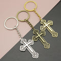 Metal Cross Keychain Bag Charm (4956) view 1