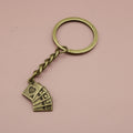 Metal Playing Card Keychain For Bag Charm Gift view 6
