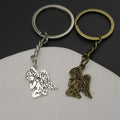 Zinc Alloy Praying Angel Keychain for Bag Charm view 4
