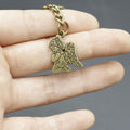 Zinc Alloy Praying Angel Keychain for Bag Charm view 3