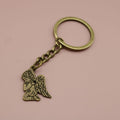 Zinc Alloy Praying Angel Keychain for Bag Charm view 6