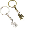Zinc Alloy Praying Angel Keychain for Bag Charm view 5