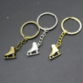 Metal Roller Skate Keychain Fashion Bag Charm Gift view 3
