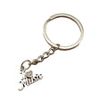 Zinc Alloy I Love Music Keychain Gift Key Ring view 5