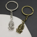Zinc Alloy Lucky Wealth Elephant Keychain Bag Charm Gift view 3