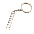 Zinc Alloy Minimalist Ladder Keychain Bag Charm Gift view 5