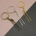 Zinc Alloy Minimalist Ladder Keychain Bag Charm Gift view 1