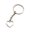 Zinc Alloy Minimal Heart Keychain Gift For Bag Charm view 5