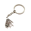 Metal Spider Web Keychain Halloween Bag Charm Gift view 5