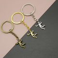 Zinc Alloy Volleyball Player Keychain Bag Charm Gift view 1