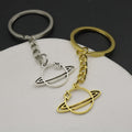 Zinc Alloy Planet Shape Keychain Space Bag Charm Gift view 4