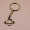 Zinc Alloy Planet Shape Keychain Space Bag Charm Gift view 6