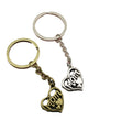 Zinc Alloy Mom Heart Keychain Family Gift Key Ring view 5