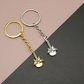 Zinc Alloy Guitar Keychain For Music Gift Bag Charm view 1