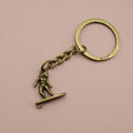 Metal Surfboard Music Keychain Bag Charm view 6