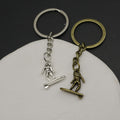 Metal Surfboard Music Keychain Bag Charm view 3